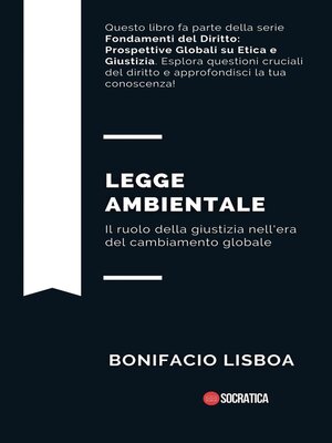 cover image of Legge Ambientale